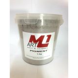 M1 Art Toz Pigment Boya 1.kg -Epoksi Reçine-Poliüretan Reçine-Polyester Reçine Boyası - Gri