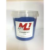M1 Art Toz Pigment Boya 1.kg -Epoksi Reçine-Poliüretan Reçine-Polyester Reçine Boyası - Lacivert
