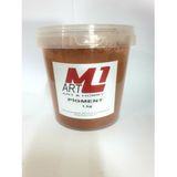 M1 Art Toz Pigment Boya Kahve 1.Kg -Epoksi Recine-Poliuretan Recine-Polyester Recine-Mum Boyasi