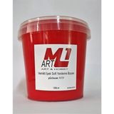 M1 Art Vernikli Ipek Soft Yenime Boyası 1000.ML-MOBILYA,FAYAS,MERMER,SERAMIK,CAM,BEYAZ Eşya Tüm Yüzeyler - Kırmızı