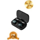 M10 Earbuds Kulak Içi Tws Bluetooth Kulaklık Led Göstergeli Powerbankli Kablosuz Wireless V5.1