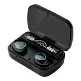 M10 Tws Bluetooth 5.1 Kablosuz Spor Kulaklık siyah