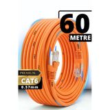 M107xt Cat6 Ethernet Kablosu 60 Metre 0.57Mm Utp Outdoor Çift Kat Korumalı Profesyonel Lan Kablosu