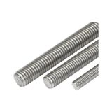 M10x1000mm Galvanizli Gijon Saplama Tij Rot Başsız Cıvata Standart