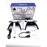 M15 Ultra Çift Kollu Retro Klasik Game Stick | Kablosuz Ps5 Tasarım | 20.000 Yüklü Oyun | Tv HDMI Tak-Çalıştır - 2. Kol, HDMI Kablo - Beyaz