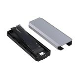 M2 SSD Harici Okuyucu ve Yazıcı 10 Gbps Type-C Harici Bellek Kart Okuyucu Nvme - Ngff/usb 3.1-3.2 Chc-M2 ZR965 Optimus - 1 GB - 00-Siyah - Beyaz - Option-1