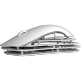 M259 Alüminyum Magnezyum Alaşımlı Oyuncu Mouse, Pixart PAW3395 Optik Sensör, 26000 Dpı 2.4ghz / Usbc - Beyaz
