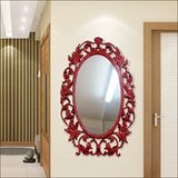 M3 Decorium 103cm İşlemeli Desenli Büyük Kapı Yanı Salon Rustik Boy Aynası