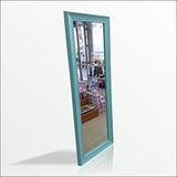 M3 Decorium 110cm Boy Turkuaz Mavi Çerçeve Boy Koridor Soyunma Kabini Aynası