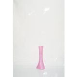 M3 Decorium 40 cm Pembe İşlemeli Fil Ayağı Uzun Vazo