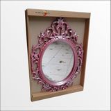 M3 Decorium 50X70CM Oymalı Işlemeli Rustik Desenli Cam Antik Duvar Boy Aynası - Çok Renkli - 50 x 70 cm