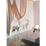 M3 Decorium Ayna Geyikler 70X55cm Dekoratif Ayna