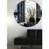 M3 Decorium Basketbol Topu Çizgili Daire Dekoratif Ayna