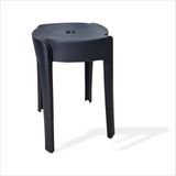 M3 Decorium Büyük Geniş Uzun Sağlam Sert Plastik Kırılmaz Hafif 45 cm Banyo Balkon Bahçe Oturak Tabure Sandalye