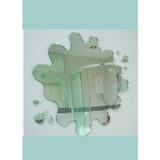 M3 Decorium Çamur Splash Dekoratif Ayna
