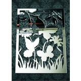 M3 Decorium Çiçek Bahçesi Dekoratif Ayna