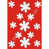 M3 Decorium Flowers Çiçek Kolon Duvar Dekoratif Aynası