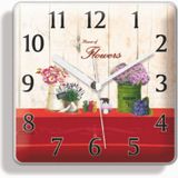 M3 Decorium Flowers Mıknatıslı Saat