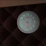 M3 Decorium Fosforlu Mat Metalik Dekorasyona Uyumlu 22 cm Duvar Saati