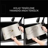 M3 Decorium Kaliteli Paslanmaz Çelik Kokmaz Bakteri Tutmaz Mikroplastik Bırakmayan Kesme Tahtası Panosu Tezgahı Levhası Mutfak Doğrama Matı