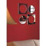 M3 Decorium Kare Daireler Dekoratif Ayna
