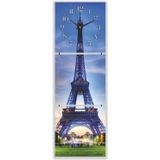M3 Decorium Mdf Paris Manzaralı Tablo Duvar Saati