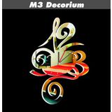 M3 Decorium Müzik Solfej Dekoratif Ayna Saat