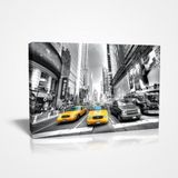 M3 Decorium Newyork Taxi Kanvas Tablo