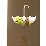 M3 Decorium Şemsiye Saat Dekoratif Ayna