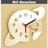 M3 Decorium Uranüs Astroloji Dekoratif Ayna Saat