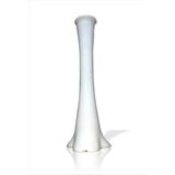 M3 Decorium Uzun 60 cm Düz Beyaz Kırılmaz Dengeli Sert Plastik Kuru Çiçek Dal Masa Sehpa Köşe Şömine Vazo Vazosu Büyük Boy Pampas Çiçekliği Salon