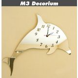 M3 Decorium Yunus Dekoratif Ayna Saat