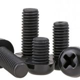 M3 X5mm Plastik Civata Vida Siyah X 5 Adet (Rf003)