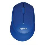 M330 Sessiz Kablosuz Usb Optik Mouse Mavi 910-004910