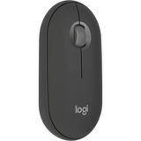M350s Pebble Mouse 2 İnce Mouse, Taşınabilir, Hafif, Özelleştirilebilir Tuş, Sessiz Tıklama, Windows, Macos, Ipados, Android, Chrome İşletim Sistemleri, Easy-Switch, Siyah