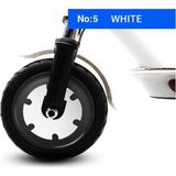 M365/PRO/1S Scooter Için Tekerlek Reflektör Etiketi Desenli Seri No 5 - 23 - Beyaz