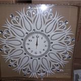 M3Decorium 55Cm Fas Osmanlı Lale Motifli Çok Taşlı Gösterişli Duvar Saati