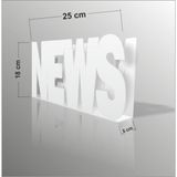 M3Decorium Beyaz News Yazılı Gazetelik Broşürlük Dergilik Posta Kutusu