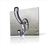 M3DECORİUM Büyük 35 cm 5 li Yapıştırmalı Ev Ofis Islak Kuru Banyo Wc Tuvalet Fayans Cam Duvar Kapı Askısı Askı