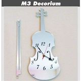 M3DECORIUM M3 Keman Dekoratif Ayna Saat