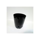 M3DECORİUM Renkli Plastik Tabaklı 20 cm Büyük Yuvarlak Saksı Alt Tablalı Tahliye Delikli Menekşe Orkide Kaktüs Çiçek Saksısı İç ve Dış Mekan Ev Balkon Teras Dekoratif Saksı Çeşitleri Çeyiz