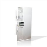 M3Decorium Şişmez Paslanmaz Çürümez Suya Dayanıklı Pvc Banyo Wc Çadır Karavan Sahra Arazi Balkon Dolabı Dolap