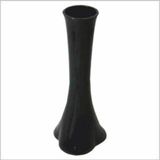 M3Decorium Siyah Uzun 60 Cm Ince Belli Fil Ayağı En Kaliteli Cam Vazo