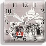 M3Decorium Tramvay Mıknatıslı Buzdolabı Saati