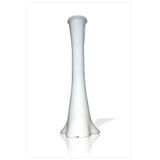 M3decorium Uzun 60 Cm Düz Beyaz Kırılmaz Dengeli Sert Plastik Kuru Çiçek Dal Masa Sehpa Köşe Şömine Vazo Vazosu