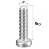 M3x10mm Ysb Vida – Dın7985 (Yıldız Silindir Başlı Civata)
