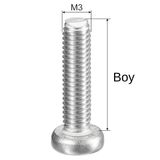 M3x15mm Ysb Vida – Dın7985 (Yıldız Silindir Başlı Civata)