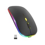 M40 Kablosuz RGB Aydınlatmalı Optik Oyuncu Mouse siyah