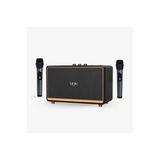 M408 Premium Mikrofonlu 100W Retro Bluetooth Hoparlör