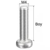 M4x60mm Ysb Vida – Dın7985 (Yıldız Silindir Başlı Civata) 10 Adet